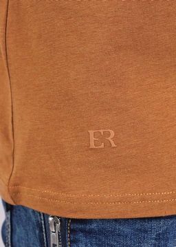 CLE фуфайка муж600431гн кор.р меланж коричневый - Clever wear фото 2