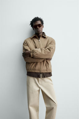 CAZADORA T?CNICA ACOLCHADA / Tostado - Zara фото 7