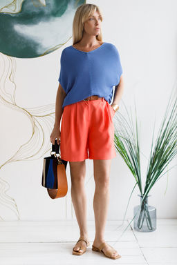 VILATTE / Джемпер из гладкой вискозы с лиоцеллом фото 10