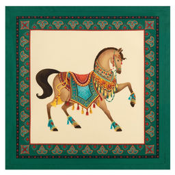 Набор столовый Этель Нью-Дели, скатерть 220х150 см, салф. 40х40 см-12шт, 100% хл  фото 17