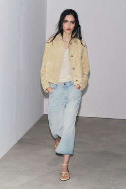 ZW COLLECTION DENIM CULOTTE BERMUDA SHORTS