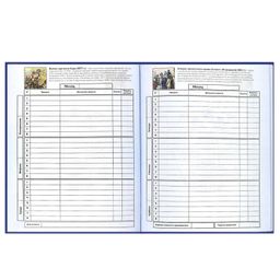 Дневник российского школьника арт. 60147 СИНЯЯ СИМВОЛИКА / интегральный переплёт, А5+, 48 л., конгрев, выборочный УФ-лак, матовая ламинация, полноцветная печать, универсальная шпаргалка/