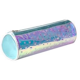 Пенал школьный, арт.54003/ 24 ГОЛУБОЙ (без наполнения, 22х7,5 см, ТПУ, молния, ПЭТ-пакет).