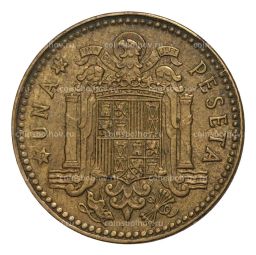 Монета 1 песета 1963 (64) года