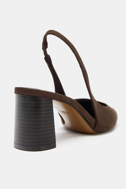 SLINGBACK HEELS - Zara фото 4