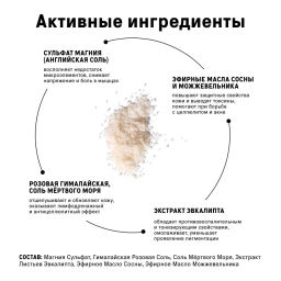 The Act Соль-скраб для тела Лес  фото 6