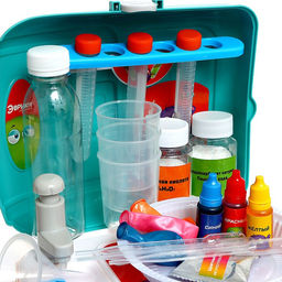 Набор для опытов Моя первая лаборатория. Новый год, стол 3 в 1, 60 опытов - Эврики фото 36