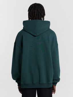 Худи мужское зеленое с принтом Беловежская пуща т.зеленый +печать 121927 - Mark formelle фото 5