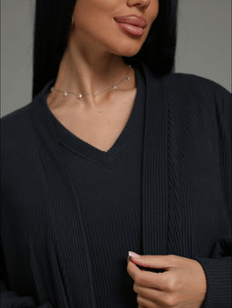 Леди костюм женский (бордо) - Lovetex фото 24