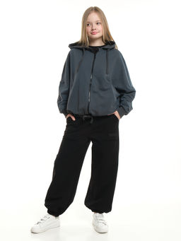 Комплект для девочки 22-4066 графит