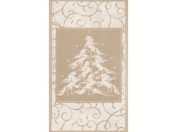 Полотенце махровое 6с104.511ж2 Лошадиная елка(лен3) 67х40см