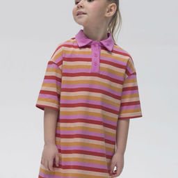 PELICAN, платье для девочек, Розовый