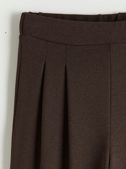 Beli Lastikli Geni? Pa?a Kad?n Pileli Pantolon