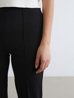 Y?ksek Bel Slim Fit Kad?n Pantolon