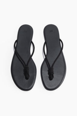 Chancletas con nudo decorativo - H&m фото 4