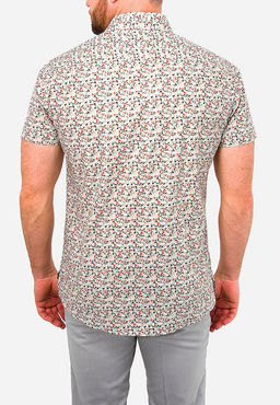 Сорочка мужская короткий рукав GREG 453/201/14653/ZS/C/1  фото 2