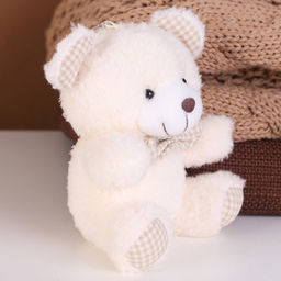 Мягкая игрушка Мишка на брелоке, 12 см, цвет МИКС - Simaland фото 2