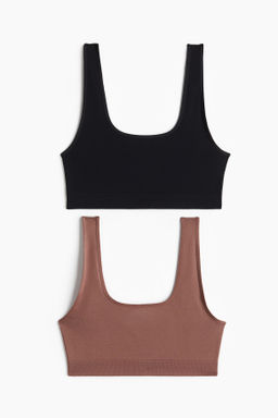 Pack de 2 sujetadores suaves Seamless - H&m фото 2