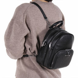 Рюкзак  670100 black Velina Fabbiana-Safenta