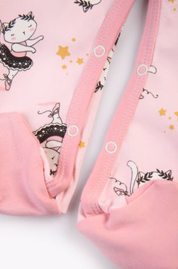 Комбинезон из интерлока для девочки Bonito  фото 3