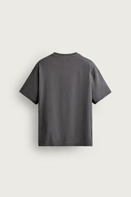 CAMISETA RELAXED FIT GR?FICO R?O / Negro - Zara фото 8