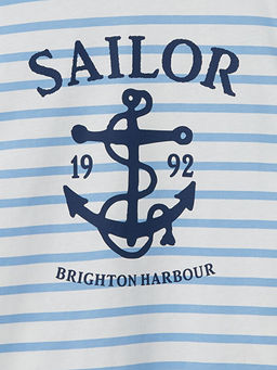 Bisiklet Yaka Erkek ?ocuk Pijama ?st