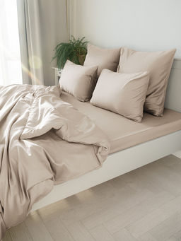 Наволочки сатин 70x70 (2шт) бежевый сатин - Denastia фото 6