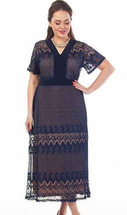 неподражаемое платье из великолепного гипюра