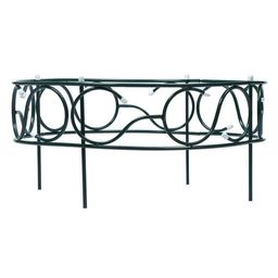 Грядка оцинкованная, 70×70×30 см, зелёная, «Декоративная»