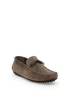 Vizon Kau_uk Taban %100 Deri Loafer Ayakkab_