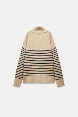 HIGH NECK KNIT SWEATER - Zara фото 5