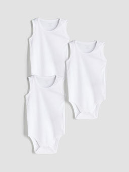 Basic Erkek Bebek ??t??tl? Body 3l?