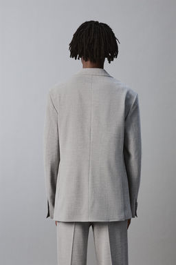 BLAZER TRAJE ESTRUCTURA / Gris claro - Zara фото 3