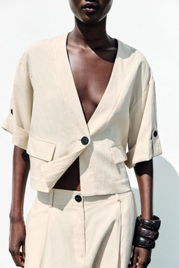 DARTED TROUSERS WITH ELASTIC WAIST - Zara фото 9