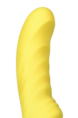Нереалистичный вибратор Satisfyer Vibes Yummy Sunshine, силикон, желтый, 22,5 см.  фото 13