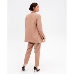 Пиджак женский двубортный MIST, размер 46, бежевый