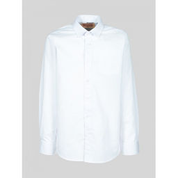 Рубашка школьная БЕЛАЯ, прямой крой, длинный рукав, тм - Царевич фото 29