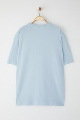 TRENDYOL MAN Siyah Unisex Regular/Normal Kesim Ay?c?k Bask?l? %100 Pamuklu T-Shirt TMNSS25TS00161 - Trendyolmilla фото 32