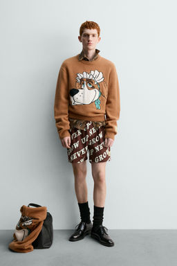 NANA PETER PAN WOOL JUMPER HARRY LAMBERT FOR ZARA X DISNEY