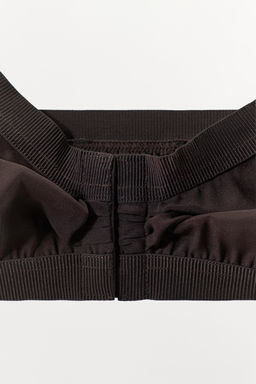 SILK BLEND BRALETTE WITH ELASTICATED HEMS - Zara фото 12