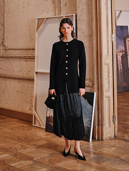 Beli Lastikli Saten Kad?n Etek