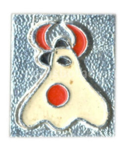 Значок Коровка
