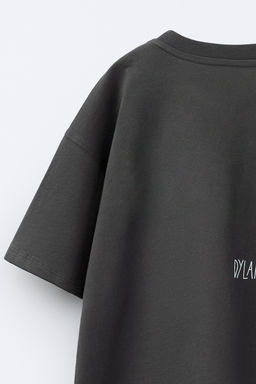 CAMISETA ILUSTRACI?N JURASSIC PARK X DYLAN?S T-SHIRT CLUB X ZARA / Negro  фото 4