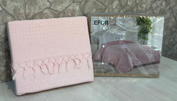 Покрывало EFOR пике 220X240 светло-розовый PEMBE  фото 3