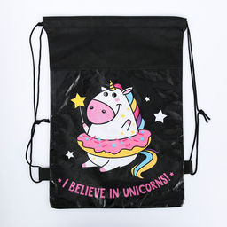 Сумка для обуви I believe in unicorns!,непромокаемое полотно 41х30х0,5 см - Artfox фото 4