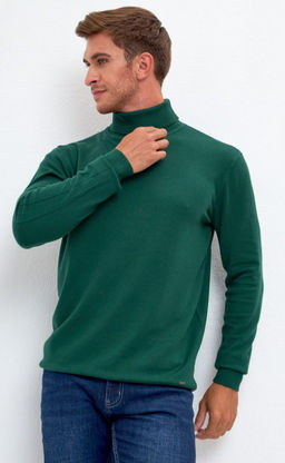 Водолазка мужская F121-01-868 зеленая - Fine joyce фото 10