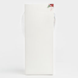 Цена за 5 шт. Пакет-переноска для цветов с пластиковым окном, «Только для тебя», белая, 30 х 12 х 8 см