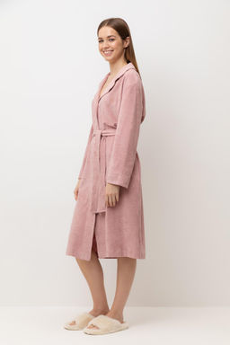 Е 50030/серая пудра халат жен - Very neat фото 4