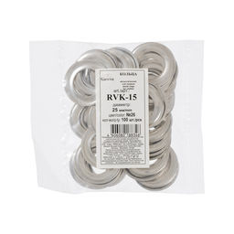 Micron RVK-15 Кольцо для блочек d 15 мм 100 шт №26 под никель (без лакового покрытия)