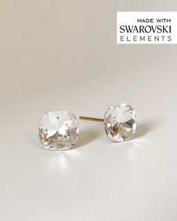 Серьги с кристаллами Swarovski